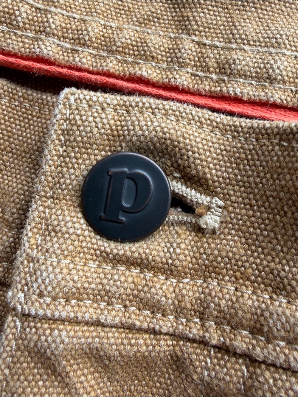 Vintage Patagonia Forge Hemp Canvas Cargo Shorts Brown Outdoor - Picture 8 of 8